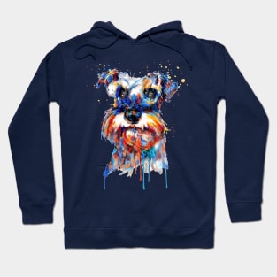 Schnauzer Head Hoodie